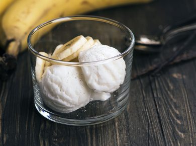 Nicecream: High Carb Eis aus Bananen