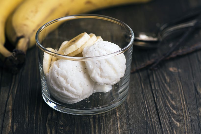 Nicecream: High Carb Eis aus Bananen