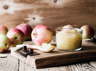 Apfelmus auf Vorrat einkochen (zuckerfrei)