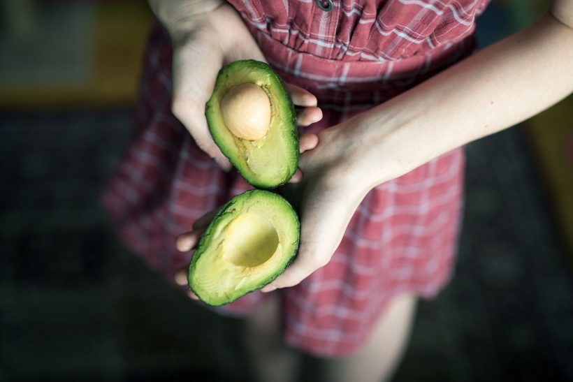 Avocado Haarmaske gegen trockenes Haar