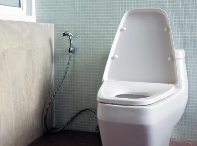 Podusche: Handliches Bidet für zuhause