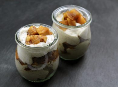 Bratapfel Spekulatius Trifle