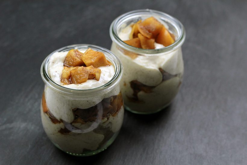 Bratapfel Spekulatius Trifle