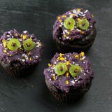 Halloween Monster Cupcakes (HCLF & vegan)
