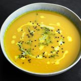 Kurkuma Ingwer Karotten Suppe (vegan)