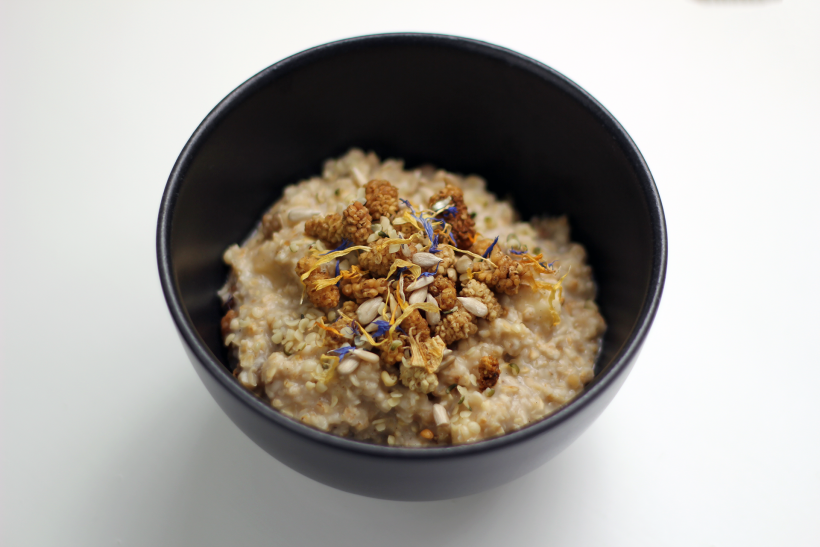 Maulbeeren Porridge