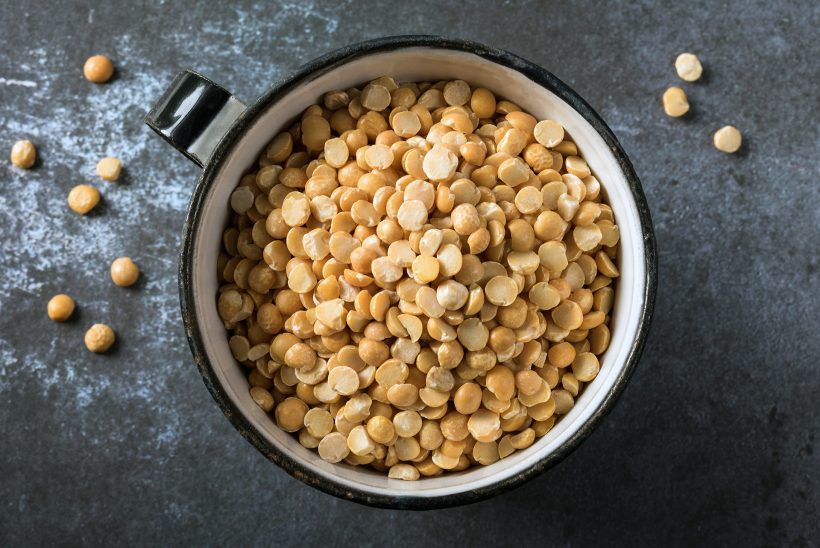 Proteinreiche Milchalternative aus Erbsen