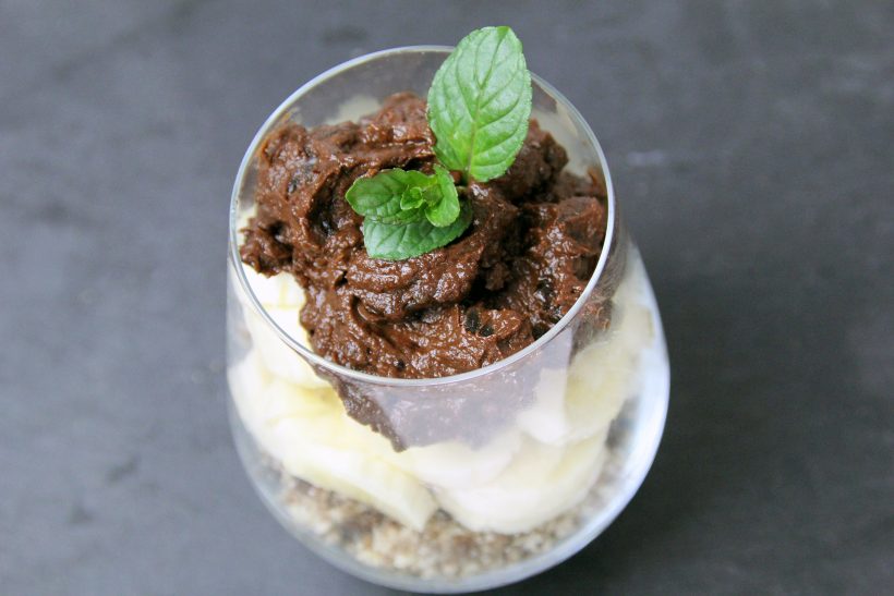 Schokoladen Bananen Dessert