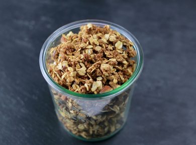 Spekulatius Granola (HCLF & vegan)