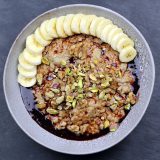 Orientalischer Tahini Porridge