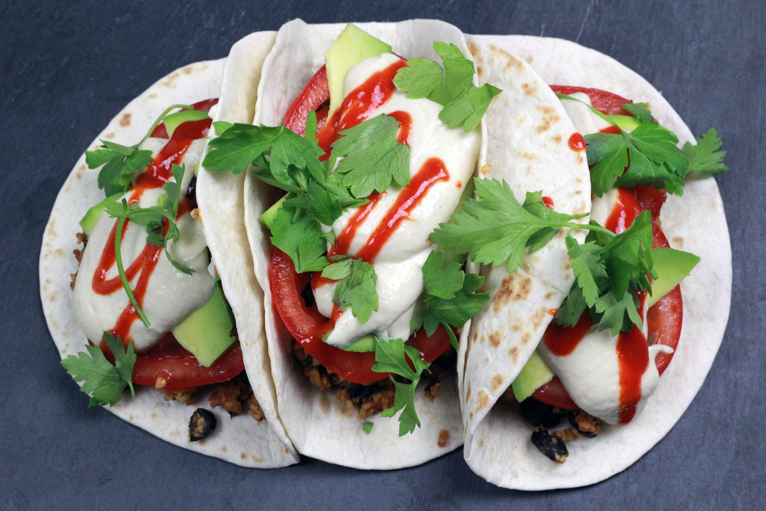 Tempeh Protein Tacos (High Protein & vegan) • Healthy Rockstar